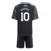 Aston Villa Emiliano Buendia #10 Bortedraktsett Barn 2025-26 Kortermet (+ korte bukser)